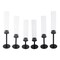 Candle Holder Metal Wind Proof Candle Stand For Wedding Christmas Decorative